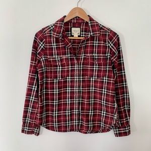 Forever 21 Plaid Button Down